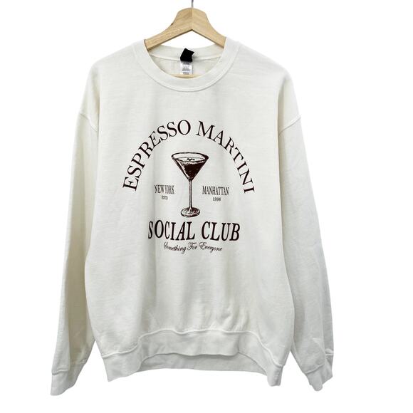 Espresso Martini Social Club Sweatshirt S/M - Picture 2 of 4
